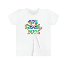 Load image into Gallery viewer, One Cool Dude Tie-Dye Youth Boys T-shirt
