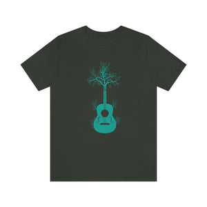 Guitar Tree Men's Short Sleeve Graphic Tee