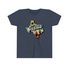 Load image into Gallery viewer, Texas State Retro Youth Girls State T-shirt
