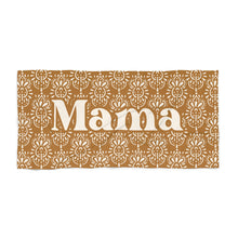 Load image into Gallery viewer, Egypt Brown Custom Name Beach Towel
