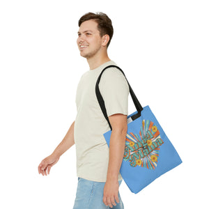 Angel Mama Blue High Quality Tote Bag