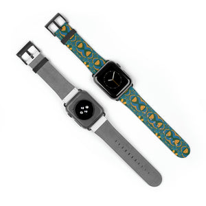 Marrakesh Faux-Leather Apple Watch Band