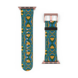 Marrakesh Faux-Leather Apple Watch Band