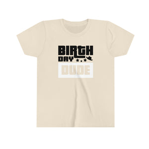 Birthday Dude Youth Boys T-shirt