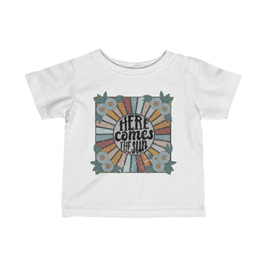 Here Comes the Sun Infant Fine Jersey Tee