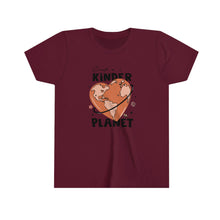 Load image into Gallery viewer, Create a Kinder Planet Pinks Girls Retro T-shirt
