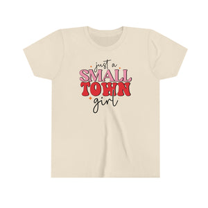 Just A Small Town Girl Youth Retro T-shirt