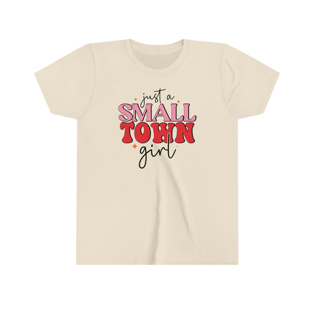 Just A Small Town Girl Youth Retro T-shirt