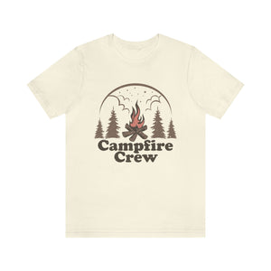 Campfire Crew Men's Short Sleeve Graphic Tee