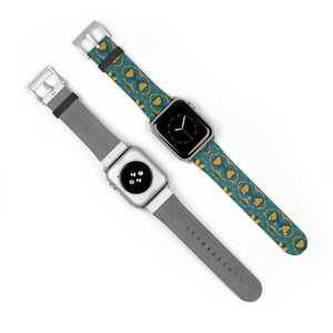 Marrakesh Faux-Leather Apple Watch Band