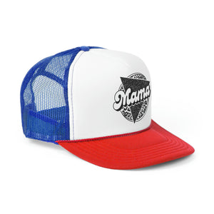 MAMA Retro Geometric Trucker Cap