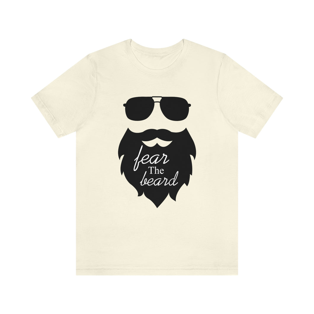 Fear The Beard Men's Short Sleeve Graphic Tee