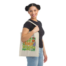 Load image into Gallery viewer, Eat Veggies Canvas Tote Bag
