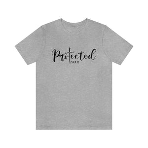 Protected Psalm 91 Men's Short Sleeve Graphic Tee