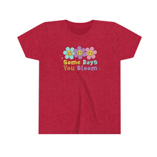 Load image into Gallery viewer, Some Days You Bloom Girls Youth Retro T-shirt
