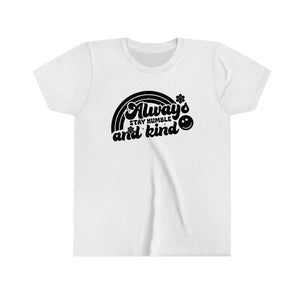 Always Stay Humble and Kind Rainbow Youth Boys T-shirt