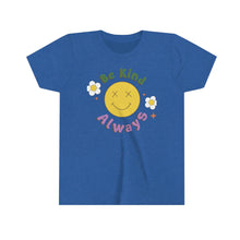 Load image into Gallery viewer, Be Kind Always Youth Girls Retro T-shirt
