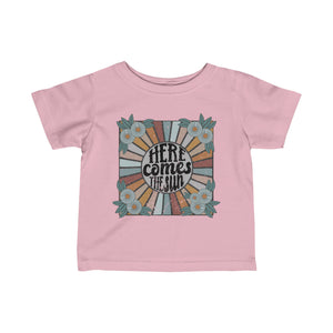 Here Comes the Sun Infant Fine Jersey Tee