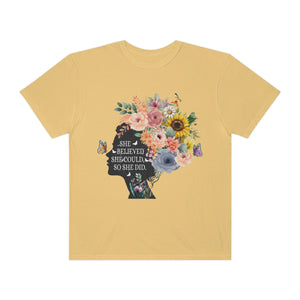 She Believed She Could So She Did Women’s Vintage T-shirt