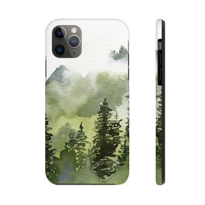 Watercolor Mountains Tough Phone Case, Case-Mate