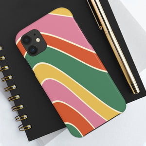 Retro Groove Tough Phone Case, Case-Mate