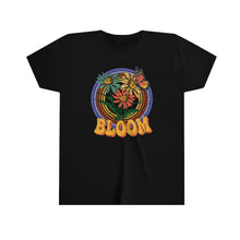 Load image into Gallery viewer, Bloom Flowers Youth Girls Retro T-shirt
