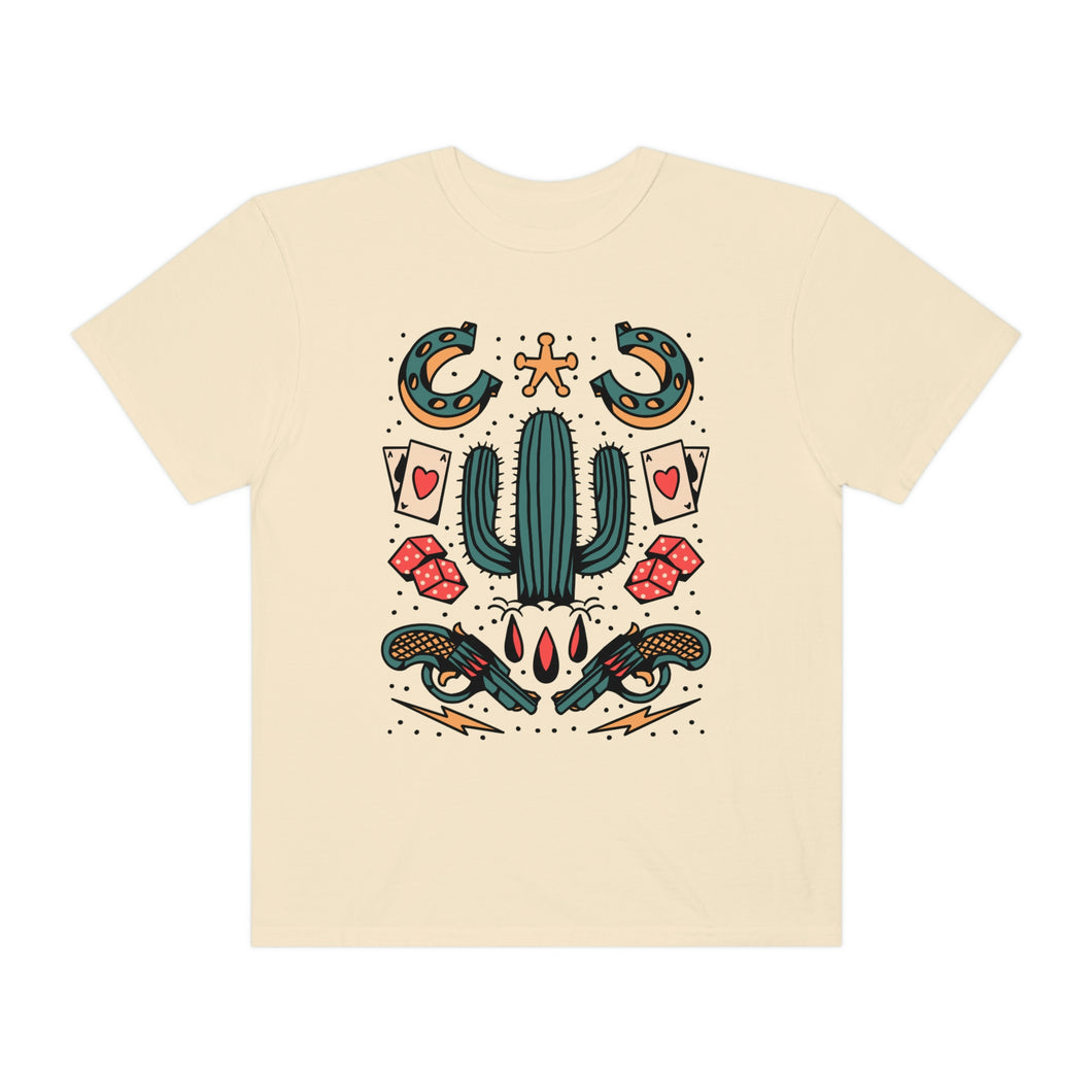 Cowboy Cactus Women’s Vintage T-shirt