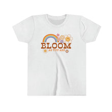 Load image into Gallery viewer, Bloom As You Are Youth Girls Retro T-shirt
