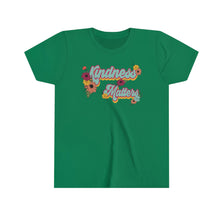 Load image into Gallery viewer, Kindness Matters Girls Youth Retro T-shirt
