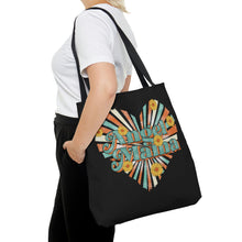 Load image into Gallery viewer, Angel Mama Black High Quality Tote Bag
