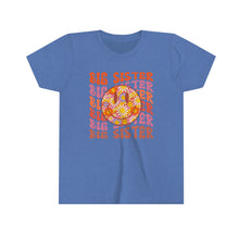 Load image into Gallery viewer, Big Sister Smiley Face Youth Girls Retro T-shirt
