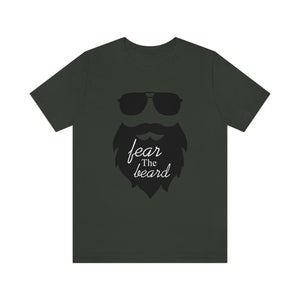 Fear The Beard Men's Short Sleeve Graphic Tee