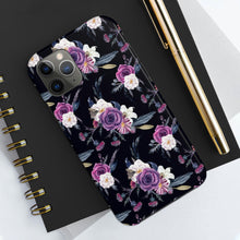 Load image into Gallery viewer, Purple Rose Tough Phone Case, Case-Mate
