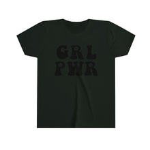 Load image into Gallery viewer, Grl Pwr Youth Girls Retro T-shirt
