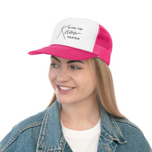 Load image into Gallery viewer, Be Still and Know Psalm Trucker Cap
