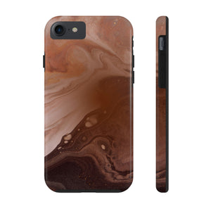 Brown Marble Tough Phone Case, Case-Mate