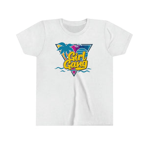 Girl Gang Geometric Girls Retro T-shirt