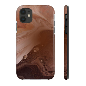 Brown Marble Tough Phone Case, Case-Mate