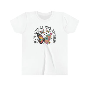 Never Give Up Your Daydream Girls Youth Retro T-shirt