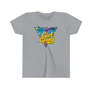 Girl Gang Geometric Girls Retro T-shirt