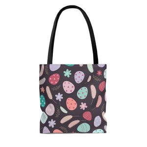 Girls Custom Easter Egg Bag Black