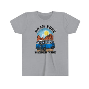 Roam Free Wander Wide Youth Boys T-shirt