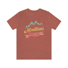 Load image into Gallery viewer, Mountains are Calling Men&#39;s Short Sleeve Graphic Tee
