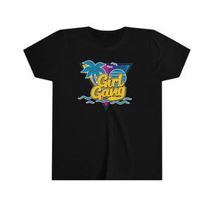 Girl Gang Geometric Girls Retro T-shirt