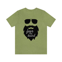 Load image into Gallery viewer, Fear The Beard Men&#39;s Short Sleeve Graphic Tee
