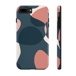 Abstract Pink and Blue Tough Phone Case, Case-Mate