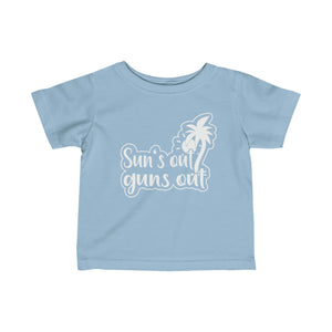 Suns Out Guns Out Infant Fine Jersey Tee