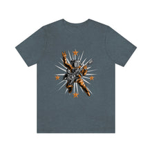 Load image into Gallery viewer, Space RockStar Men&#39;s Short Sleeve Graphic Tee
