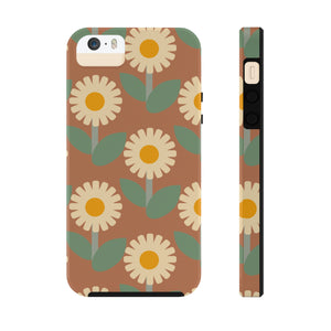 Vintage Wallflowers Tough Phone Case, Case-Mate