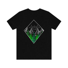 Load image into Gallery viewer, Nature Mountains Hand-Drawn Men&#39;s Short Sleeve Graphic Tee
